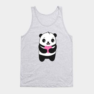 Cute Panda Love T-Shirt Tank Top